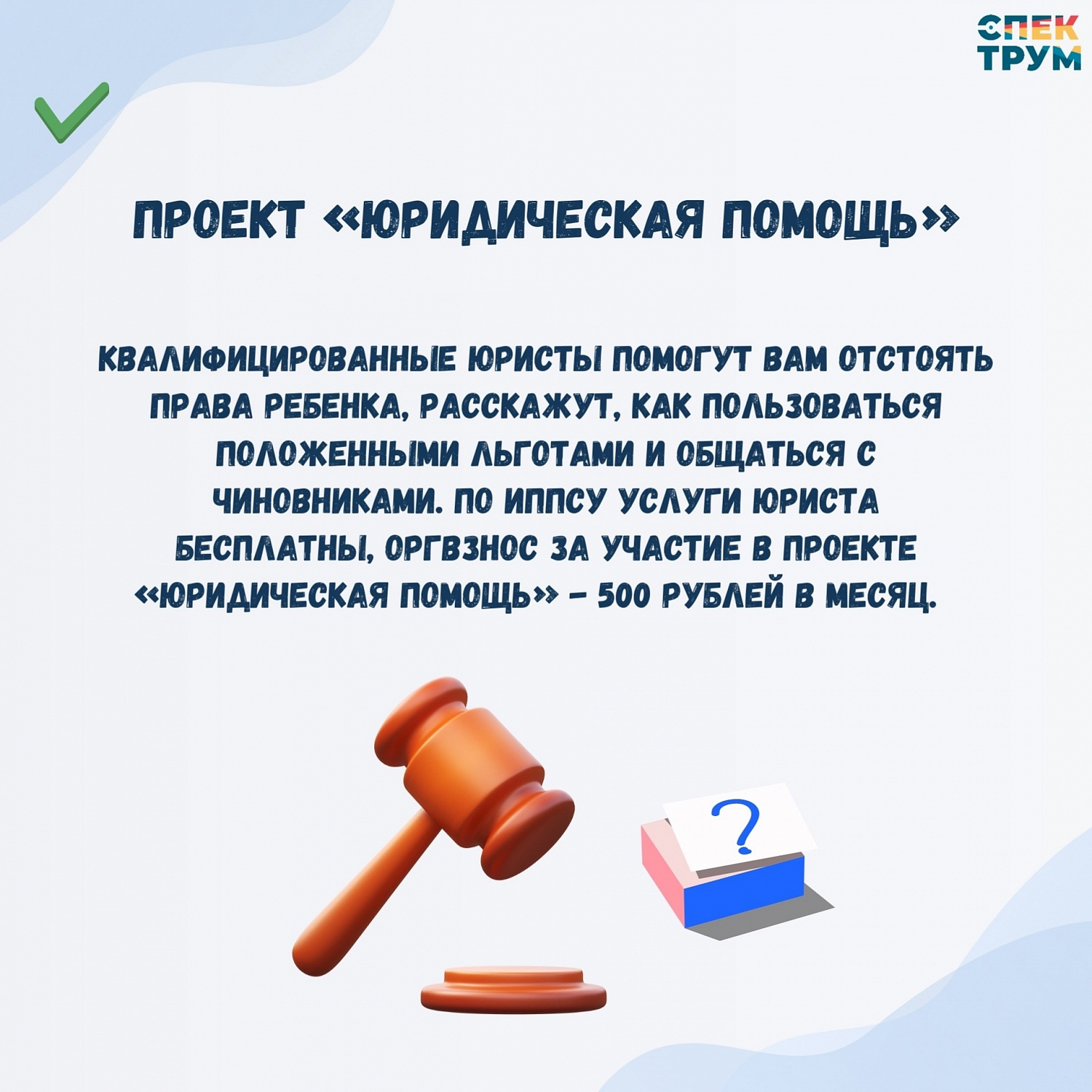Социальное обслуживание в АНО "Спектрум М". В каких проектах можно поучаствовать по ИППСУ?